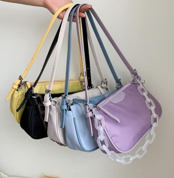 ins women underarm bag fashion lady shoulder bags nylon small handbags two shoulder strap
ins women underarm bag fashion lady shoulder bags nylon small handbags two shoulder strap