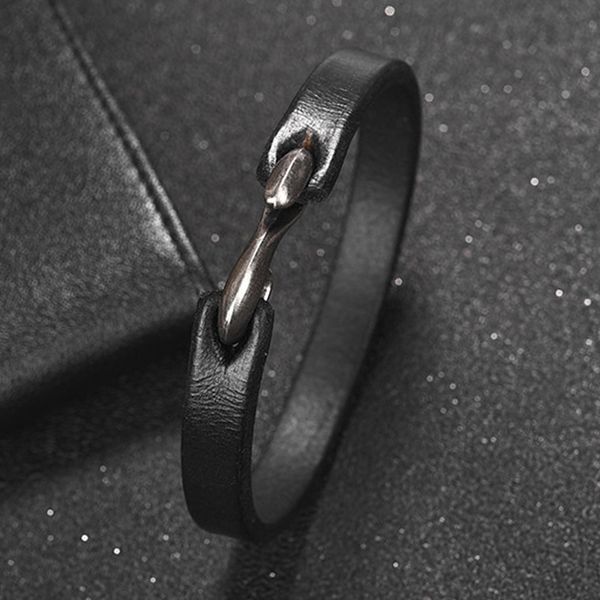men leather bracelet vintage black brown male wristband bangles s hook clasp connectors charms leather cords bracelet jewelry
men leather bracelet vintage black brown male wristband bangles s hook clasp connectors charms leather cords bracelet jewelry