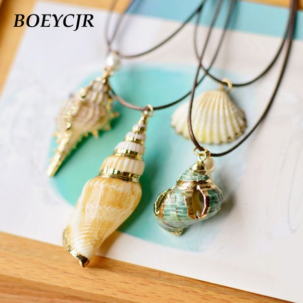 boeycjr 6 styles available ocean sea shell pendant necklace novel jewelry vintage handmade necklace for women or men gift, Silver
boeycjr 6 styles available ocean sea shell pendant necklace novel jewelry vintage handmade necklace for women or men gift, Silver