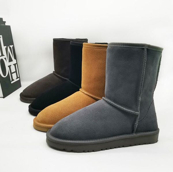factory 2020 classic wgg brand women popular australia genuine leather boots fashion women's snow boots us5--us10, Black
factory 2020 classic wgg brand women popular australia genuine leather boots fashion women's snow boots us5--us10, Black