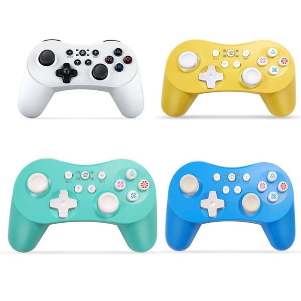 10 Pcs A Lot Wireless Bluetooth Gamepad Joystick Multifunctional Controller For Switch / Ps3/ Pc/360 /android