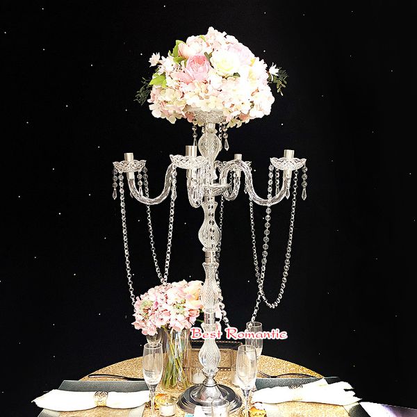 2pcs/lots 5 arms gold carving crystal metal candlestick centerpiece for wedding decoration event party decoration
2pcs/lots 5 arms gold carving crystal metal candlestick centerpiece for wedding decoration event party decoration