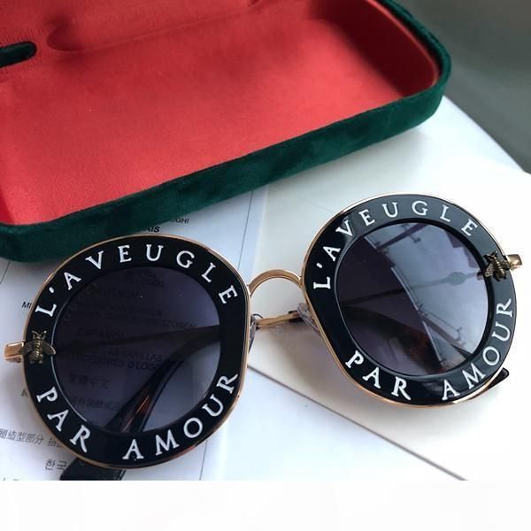 luxury 0113 designer sunglasses for women fashion round summer style white pink frame uv protection lens come with case, White;black
luxury 0113 designer sunglasses for women fashion round summer style white pink frame uv protection lens come with case, White;black