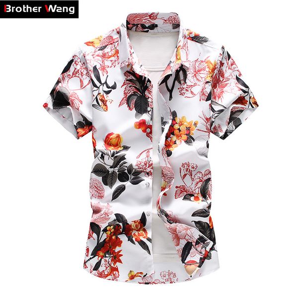 2020 summer new men's hawaiian shirt fashion casual printing short sleeve shirt male brand clothes plus size 5xl 6xl 7xl, White;black
2020 summer new men's hawaiian shirt fashion casual printing short sleeve shirt male brand clothes plus size 5xl 6xl 7xl, White;black