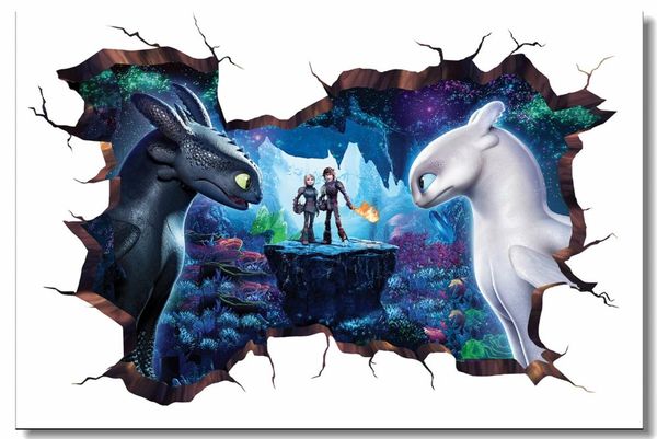custom printing wall mural how to train your dragon 3 poster httyd 3d wall sticker toothless wallpaper dining room decals #0866#
custom printing wall mural how to train your dragon 3 poster httyd 3d wall sticker toothless wallpaper dining room decals #0866#