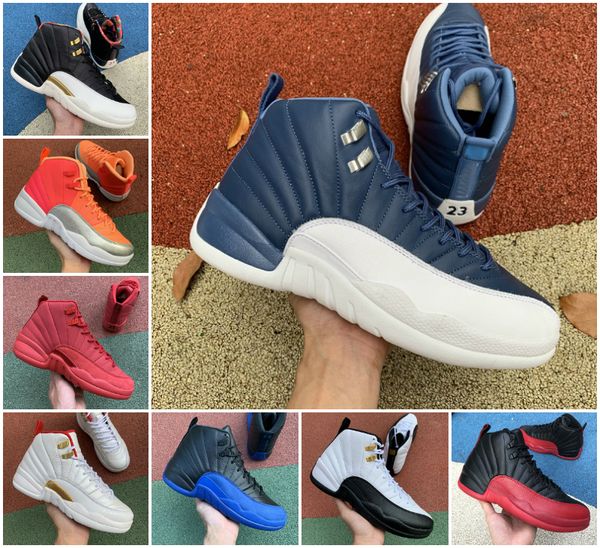 2020 mens jumpmans 12 12s xii indigo stone blue white basketball shoes man sports sneakers trainers des chaussures baskets zapatos size 13, White;red
2020 mens jumpmans 12 12s xii indigo stone blue white basketball shoes man sports sneakers trainers des chaussures baskets zapatos size 13, White;red