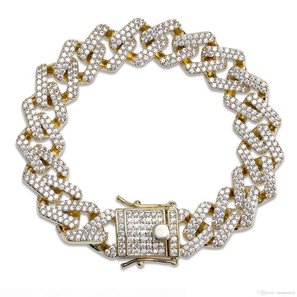 mens gold bracelets luxury designer jewelry women bracelet iced out miami cuban link chain designer style charms bangle love micro paved cz, Black
mens gold bracelets luxury designer jewelry women bracelet iced out miami cuban link chain designer style charms bangle love micro paved cz, Black