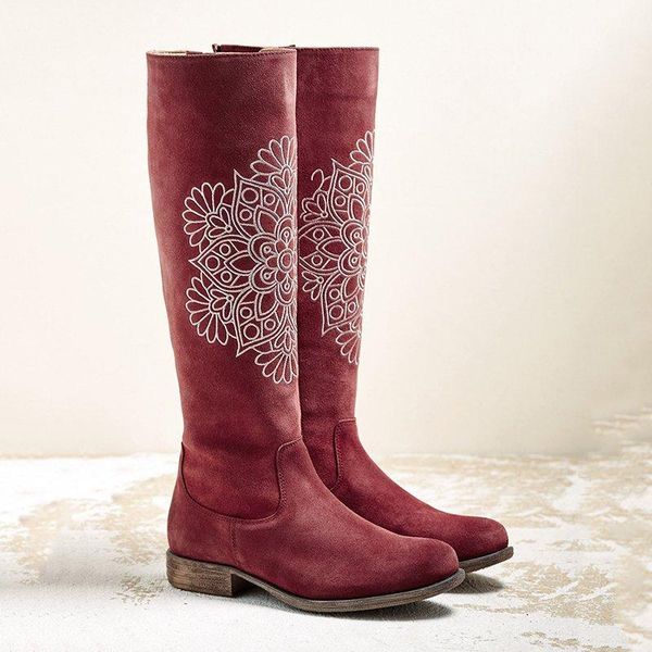 women boots women winter zipper floral print suede boots round toe comfortable shoes casual booties gladiator tw528, Black
women boots women winter zipper floral print suede boots round toe comfortable shoes casual booties gladiator tw528, Black