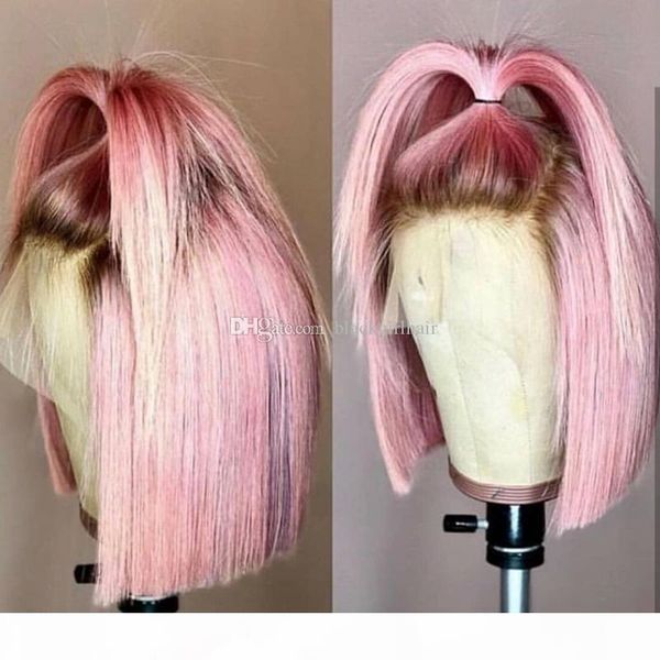 short lace front human hair wigs bob wig full and thick 4 pink brazilian remy hair ing, Black;brown
short lace front human hair wigs bob wig full and thick 4 pink brazilian remy hair ing, Black;brown