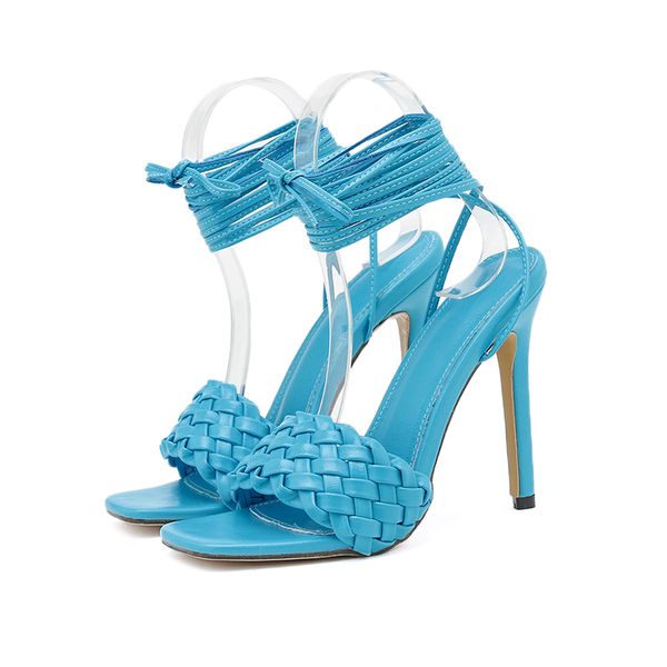2020 new sandals women shoes weave band high heels thin heels lace up gladiator pumps summer shoes fashion plus size 42, Black
2020 new sandals women shoes weave band high heels thin heels lace up gladiator pumps summer shoes fashion plus size 42, Black
