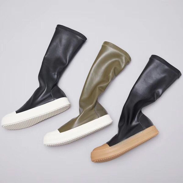 men women leather long boots trainers solid male ankle boots casual slip on flats high winter black outwear women sneaker
men women leather long boots trainers solid male ankle boots casual slip on flats high winter black outwear women sneaker