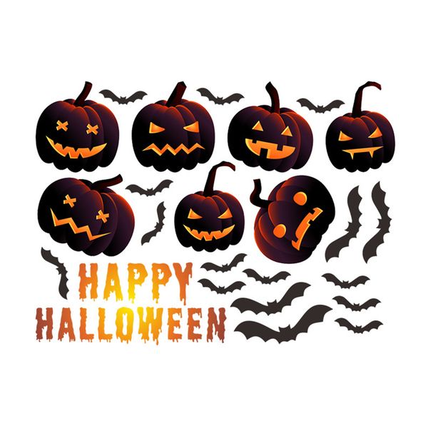 pumpkin bat festival home self adhesive halloween decor living room wall sticker 
pumpkin bat festival home self adhesive halloween decor living room wall sticker