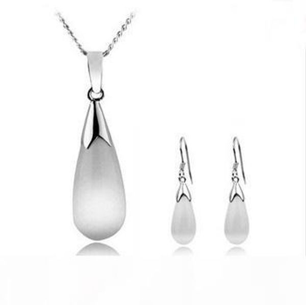 classical genuine fine 925 sterling silver women jewelry sets evil cat eye stone pendant necklace drop earrings wholesale
classical genuine fine 925 sterling silver women jewelry sets evil cat eye stone pendant necklace drop earrings wholesale