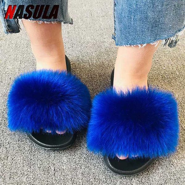 fashion women faux fur slippers fluffy fur slides ladies furry indoor shoes casual plush sandals sweet shoes home slippers, Black
fashion women faux fur slippers fluffy fur slides ladies furry indoor shoes casual plush sandals sweet shoes home slippers, Black