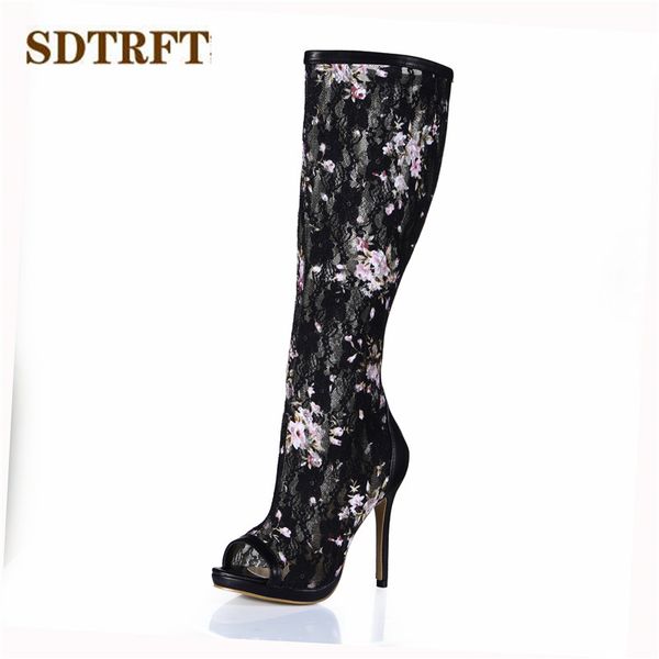 sdtrft лето сандалии моды botas mujer 12см тонкие каблуки knee high классные сапоги peep toe обувь женщина свадьбы насосы plus: 35-42 43, Black
sdtrft лето сандалии моды botas mujer 12см тонкие каблуки knee high классные сапоги peep toe обувь женщина свадьбы насосы plus: 35-42 43, Black