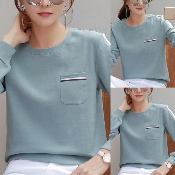 women's hoodies & sweatshirts women fashion casual loose printed sweatshirt korean style long sleeve shirt, Black
women's hoodies & sweatshirts women fashion casual loose printed sweatshirt korean style long sleeve shirt, Black