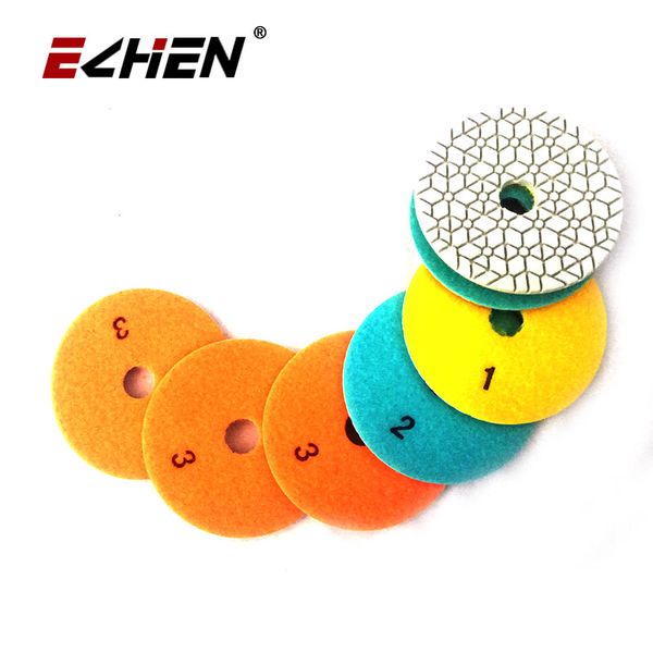 3 steps 4 inch diamond powder resin wet polishing pad for marble granite tiles & nature stone factory direct selling 100mm 
3 steps 4 inch diamond powder resin wet polishing pad for marble granite tiles & nature stone factory direct selling 100mm
