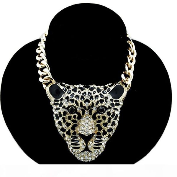 women sweater accessories sweater chain europe and the united states fashion leopard head necklace jewelry long section necklace, Silver
women sweater accessories sweater chain europe and the united states fashion leopard head necklace jewelry long section necklace, Silver