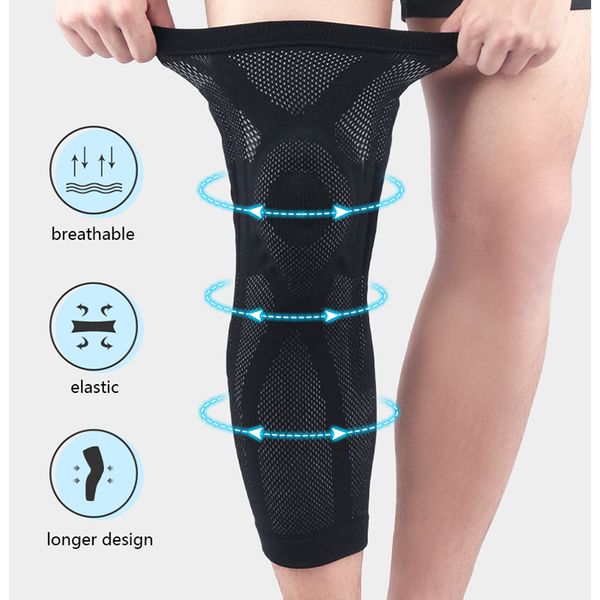 elbow & knee pads elastic compression protector spring support brace for running basketball volleyball football cycling, Black;gray
elbow & knee pads elastic compression protector spring support brace for running basketball volleyball football cycling, Black;gray