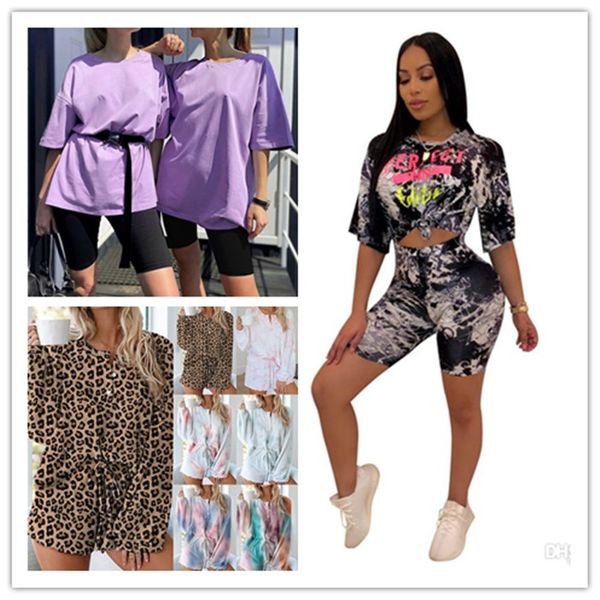 womens letter tie dye tracksuits casual female o-neck with shorts sport sets summer women two piece outfits, Gray
womens letter tie dye tracksuits casual female o-neck with shorts sport sets summer women two piece outfits, Gray