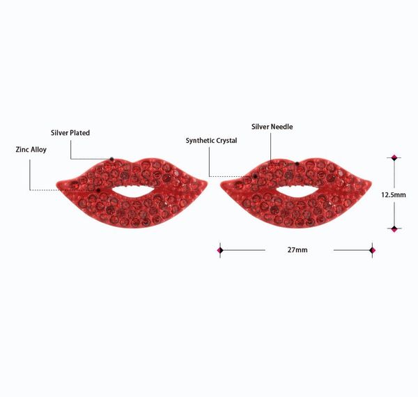 neoglory anti allergy red lip crystal stud earrings for women christmas style trendy ears accessory gift for girlfriend, Golden;silver
neoglory anti allergy red lip crystal stud earrings for women christmas style trendy ears accessory gift for girlfriend, Golden;silver
