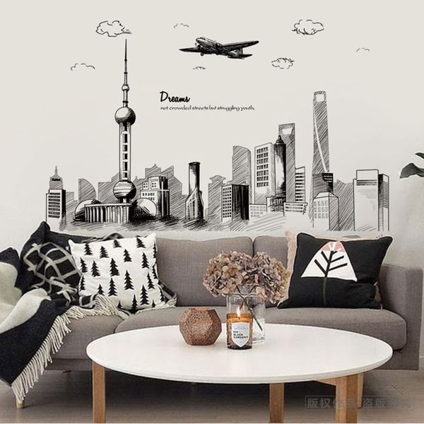 dream city wall stickers architecture buildings wall stickers living room bedroom home decoration art decals large murals
dream city wall stickers architecture buildings wall stickers living room bedroom home decoration art decals large murals