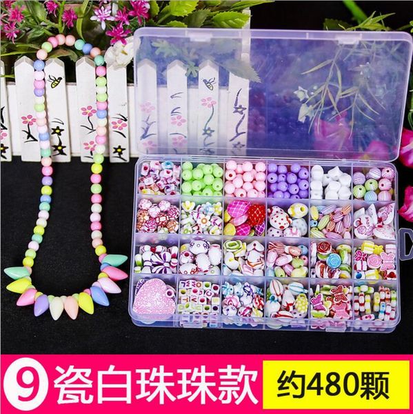 children beaded toy creative diy handmade jewelry puzzle making gift box bracelet necklace threading material bag 
children beaded toy creative diy handmade jewelry puzzle making gift box bracelet necklace threading material bag