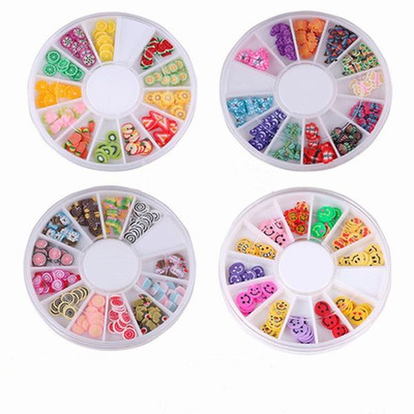 nail art diy slice nail decor stickers mixed styles 3d fruit tiny slices polymer clay manicure art decors tips design, Black
nail art diy slice nail decor stickers mixed styles 3d fruit tiny slices polymer clay manicure art decors tips design, Black