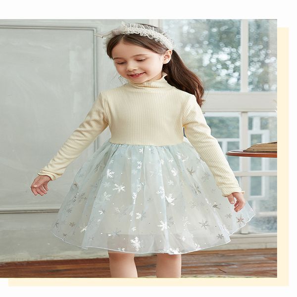 2020 new autumn and winter baby girls ice flower high-neck long-sleeved dress children plus velvet keep warm princess dresses, Red;yellow
2020 new autumn and winter baby girls ice flower high-neck long-sleeved dress children plus velvet keep warm princess dresses, Red;yellow