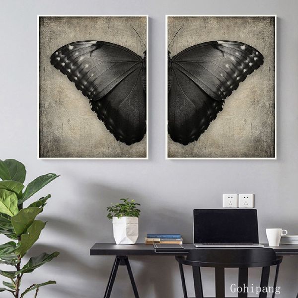 black butterfly poster prints goth decor dark art butterfly wall art canvas painting picture gothic home wall decoration
black butterfly poster prints goth decor dark art butterfly wall art canvas painting picture gothic home wall decoration