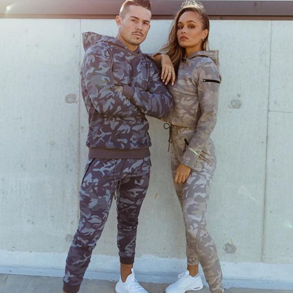 men tracksuit fashion casual long sleeves hoodies+sweatpants outdoor running training camouflage two-piece suits, Gray
men tracksuit fashion casual long sleeves hoodies+sweatpants outdoor running training camouflage two-piece suits, Gray