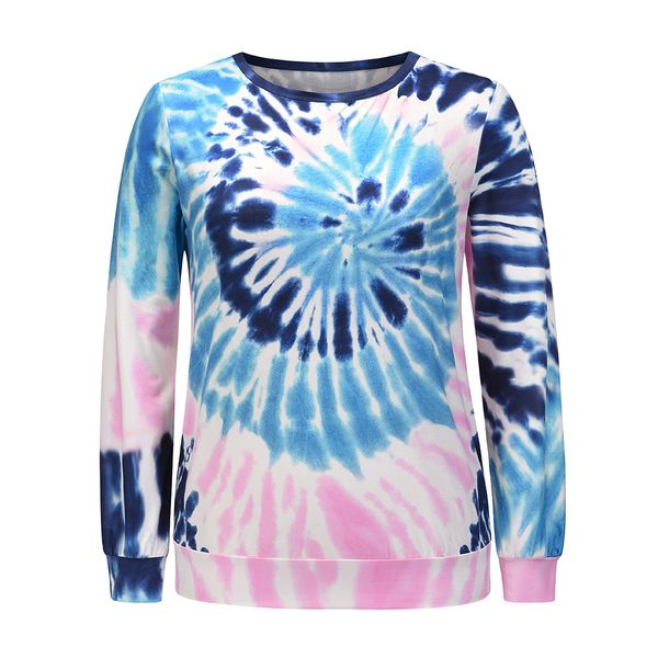 autumn winter polyester fresh new selling sweatshirts women tie dyed print long sleeve ladies pull over shirt, Black
autumn winter polyester fresh new selling sweatshirts women tie dyed print long sleeve ladies pull over shirt, Black