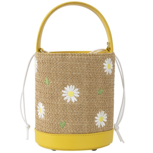 straw bag lady 2020 new fashion woman bags embroidery daisy bucket bag cross-body shoulder individuality special style
straw bag lady 2020 new fashion woman bags embroidery daisy bucket bag cross-body shoulder individuality special style