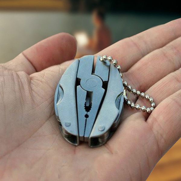 universal keychain car parts accessories mini folding pliers knife screw driver kit multi-function pocket tool key chain keyring, Silver
universal keychain car parts accessories mini folding pliers knife screw driver kit multi-function pocket tool key chain keyring, Silver