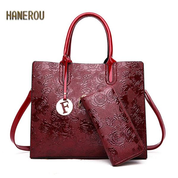 2pcs/sets embossed patent leather composite bags women handbags and purses crossbody bags for women bag flower floral tote bag
2pcs/sets embossed patent leather composite bags women handbags and purses crossbody bags for women bag flower floral tote bag