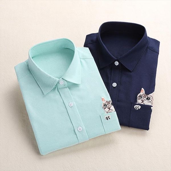 печать cat вышивка на карманные рубашки lady 2020 spring новая мода белый navy вскользь блуза рубашки с длинным рукавом кимоно рукавом блузк, White
печать cat вышивка на карманные рубашки lady 2020 spring новая мода белый navy вскользь блуза рубашки с длинным рукавом кимоно рукавом блузк, White
