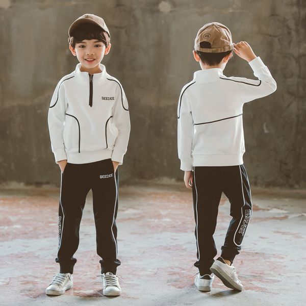 fashion big boys sport sets autumn teenage cotton outfits kids clothing set baby long sleeve uniforms tracksuit children 4-16yrs, White
fashion big boys sport sets autumn teenage cotton outfits kids clothing set baby long sleeve uniforms tracksuit children 4-16yrs, White