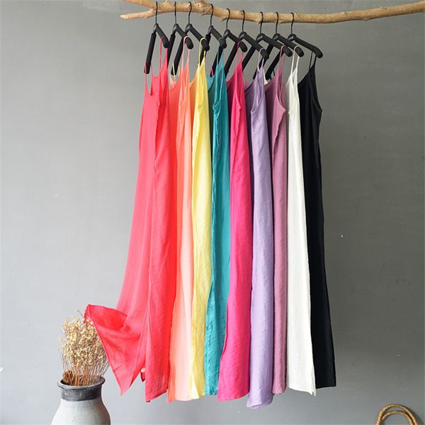 casual dresses scuwlinen 2021 women summer dress solid multi-color natural silk cotton long spaghetti strap beach s200-1, Black;gray
casual dresses scuwlinen 2021 women summer dress solid multi-color natural silk cotton long spaghetti strap beach s200-1, Black;gray