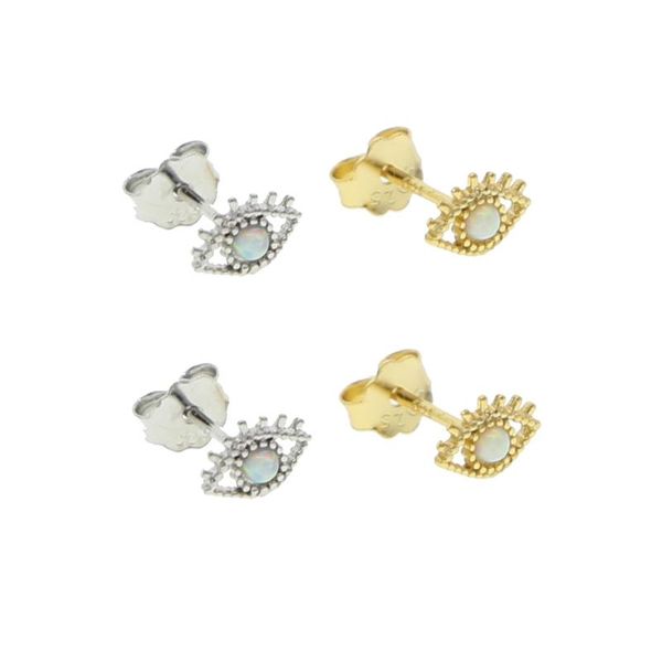 minimal minimalist 925 sterling silver jewelry tiny small mini fire opal studs cute lovely turkish evil eye stud earring 925, Golden;silver
minimal minimalist 925 sterling silver jewelry tiny small mini fire opal studs cute lovely turkish evil eye stud earring 925, Golden;silver