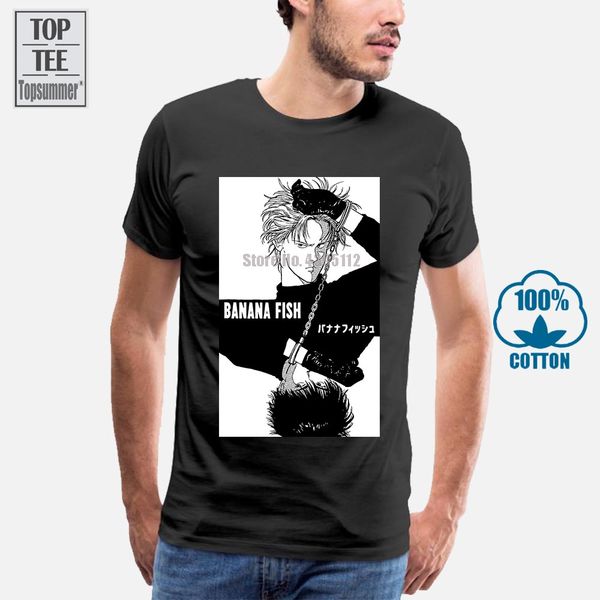 classic round neck banana fish japanese crime t shirt vintage men cotton homme tee shirt wholesale
classic round neck banana fish japanese crime t shirt vintage men cotton homme tee shirt wholesale