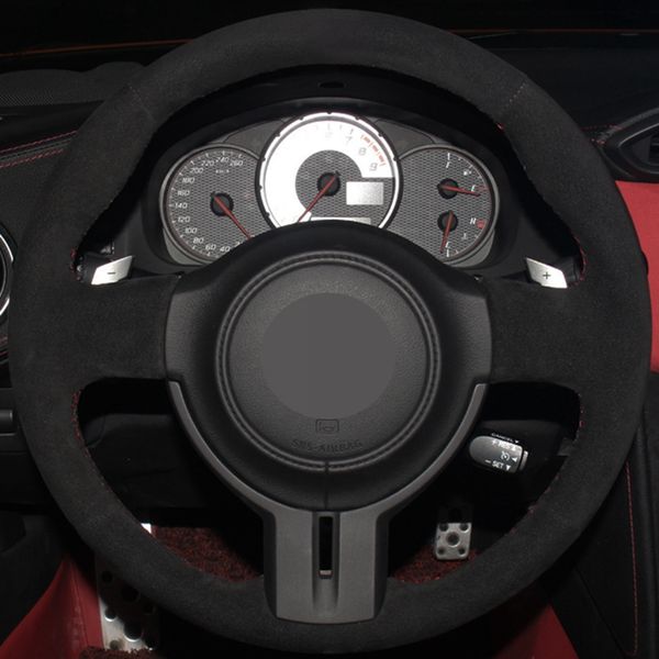 car steering wheel cover diy hand-stitched black genuine leather suede for toyota 86 2012-2015 subaru brz 2012-2015 scion frs
car steering wheel cover diy hand-stitched black genuine leather suede for toyota 86 2012-2015 subaru brz 2012-2015 scion frs