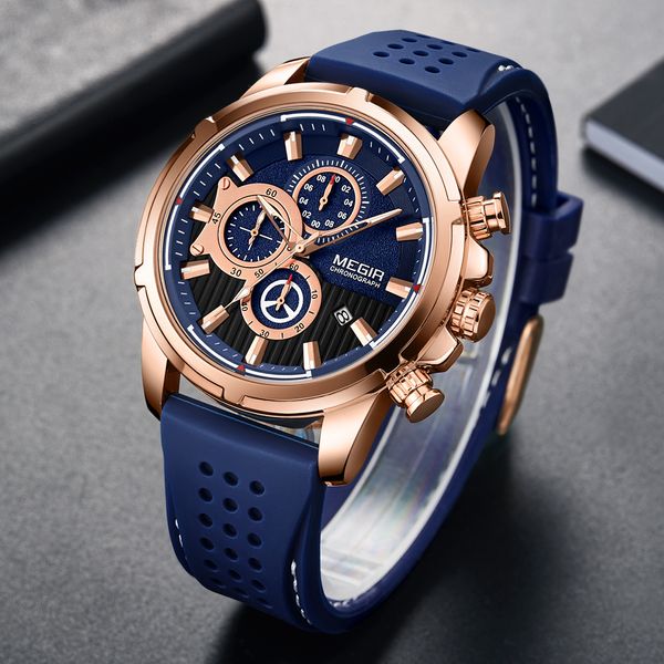 mens watches brand luxury megir silicone military sport watch chronograph satch relogio masculino reloj hombre clock men t200815, Slivery;brown
mens watches brand luxury megir silicone military sport watch chronograph satch relogio masculino reloj hombre clock men t200815, Slivery;brown