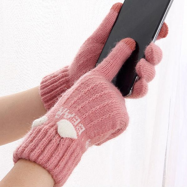 five fingers gloves 2021 winter touch screen thicken women men warm stretch knit mittens imitation wool full finger guantes female crochet, Blue;gray
five fingers gloves 2021 winter touch screen thicken women men warm stretch knit mittens imitation wool full finger guantes female crochet, Blue;gray