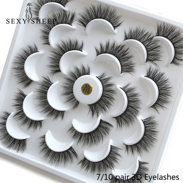 sexysheep 10 pairs 3d faux mink eyelashes natural long false eyelashes dramatic fake lashes makeup extension
sexysheep 10 pairs 3d faux mink eyelashes natural long false eyelashes dramatic fake lashes makeup extension