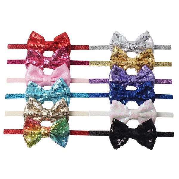 2020 new headband 1pc hair accessories baby popular hair band girls paillette bowknot sale, Slivery;white
2020 new headband 1pc hair accessories baby popular hair band girls paillette bowknot sale, Slivery;white