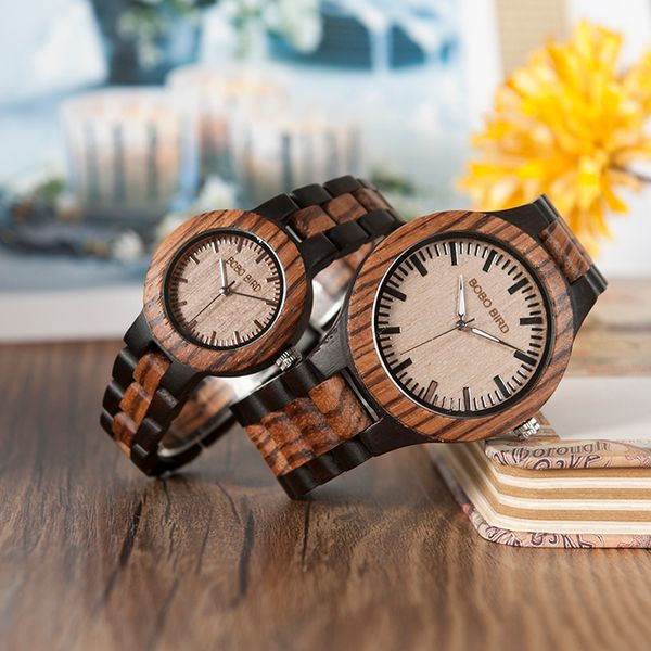 bobo bird wood watch men women quartz wristwatches zebra wood craft brand kol saati in wooden gift box drop shipping n28&n30, Slivery;brown
bobo bird wood watch men women quartz wristwatches zebra wood craft brand kol saati in wooden gift box drop shipping n28&n30, Slivery;brown
