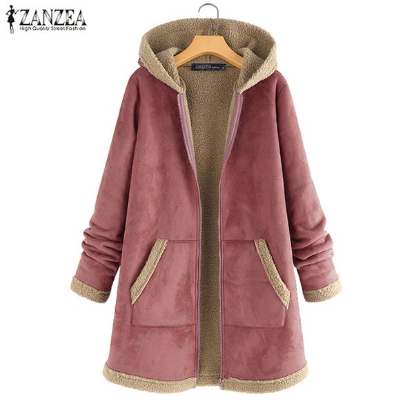 patchwork hooded coats women jackets 2020 winter casual stitching outwear female long sleeve fleece zip oversized windbreakers, Black;brown
patchwork hooded coats women jackets 2020 winter casual stitching outwear female long sleeve fleece zip oversized windbreakers, Black;brown