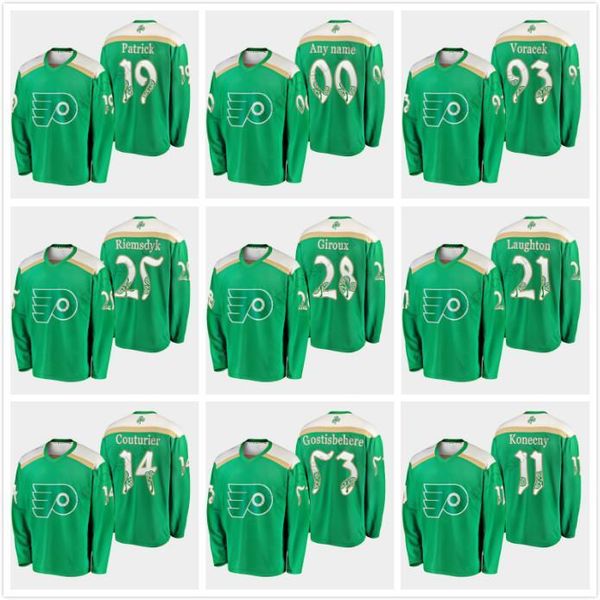 2019 st. patricks day philadelphia flyers jerseys 28 claude giroux konecny shayne gostisbehere wayne simmonds voracek provorov hart patrick, Black;red
2019 st. patricks day philadelphia flyers jerseys 28 claude giroux konecny shayne gostisbehere wayne simmonds voracek provorov hart patrick, Black;red