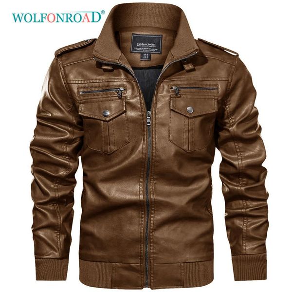 wolfonroad men's pu leather motorcycle jackets biker jackets ma-1 pilot outer faux leather coats windbreaker men jacket, Black;red
wolfonroad men's pu leather motorcycle jackets biker jackets ma-1 pilot outer faux leather coats windbreaker men jacket, Black;red