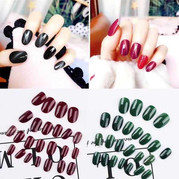 24pcs/set full tips solid nail patch stickers french colorful acrylic false fake nail art fingernail with glue manicure tips, Red;gold
24pcs/set full tips solid nail patch stickers french colorful acrylic false fake nail art fingernail with glue manicure tips, Red;gold